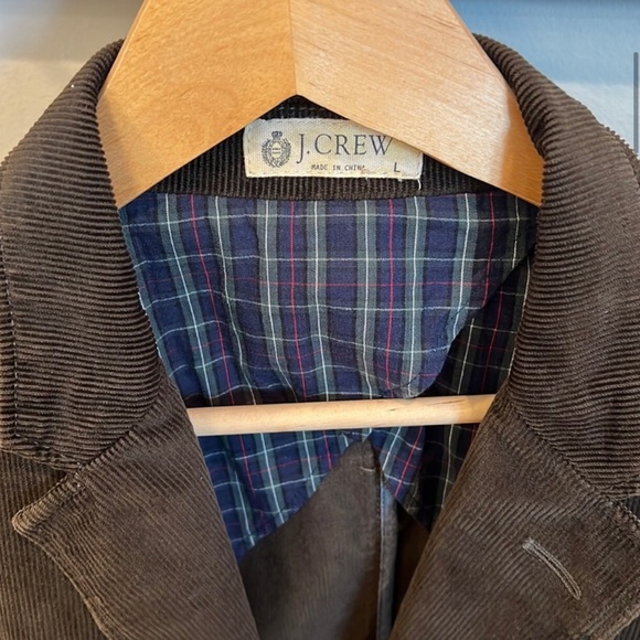 J CREW Men’s Brown Corduroy Sportcoat Size Large - Picture 4 of 10